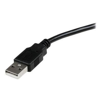 USB-DB25-sovitinkaapeli - STARTECH - 1,80 m - USB 2.0 - Tulostin - Musta