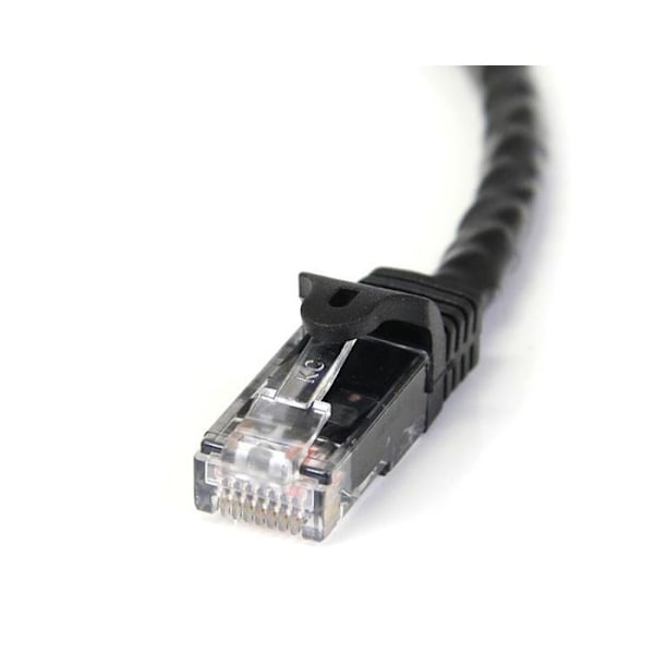 Cat6 Gigabit netværkskabel UTP - STARTECH - 10 m - RJ45 han/han - Sort - Antiventilations