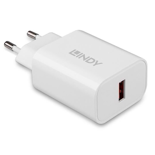 LINDY 18W TYPE A USB OPLADER