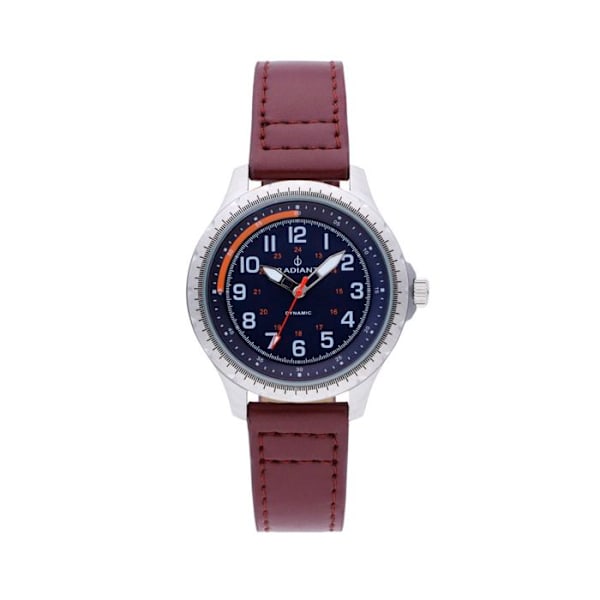 Unisex ur RADIANT ADRIANA RA501601 - Quartz - Analog - Læderrem brun/blå