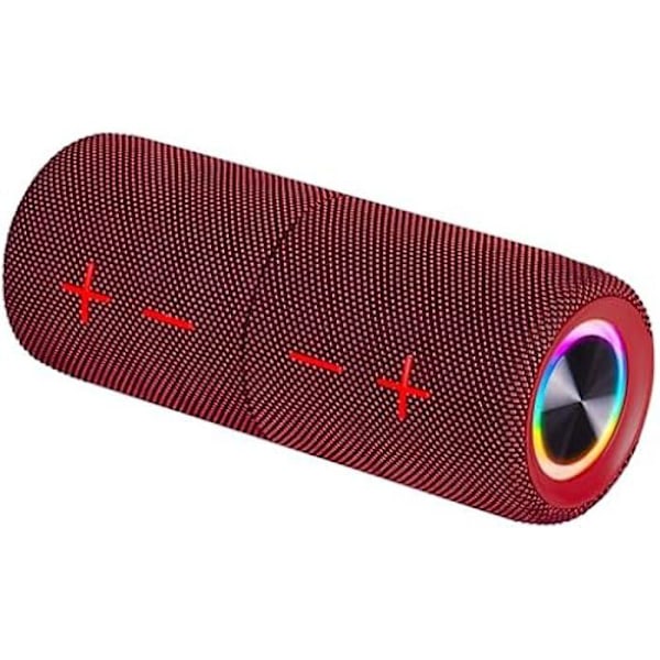 Kantava Tehostettu Kaiutin - TREVI - XR 8A44 - 10 W x 2 - Langaton - IPX5 - Micro SD Röd