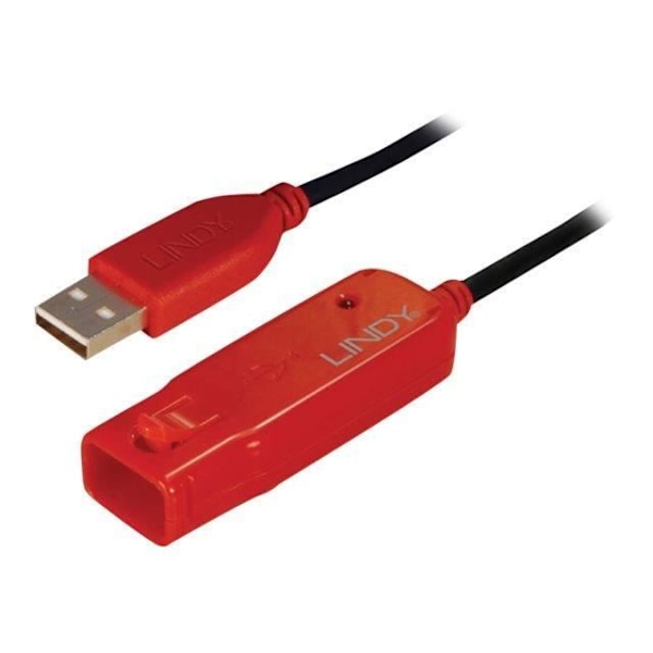 Lindy 42782 Active USB 2.0 Pro forlængerkabel, 12 meter