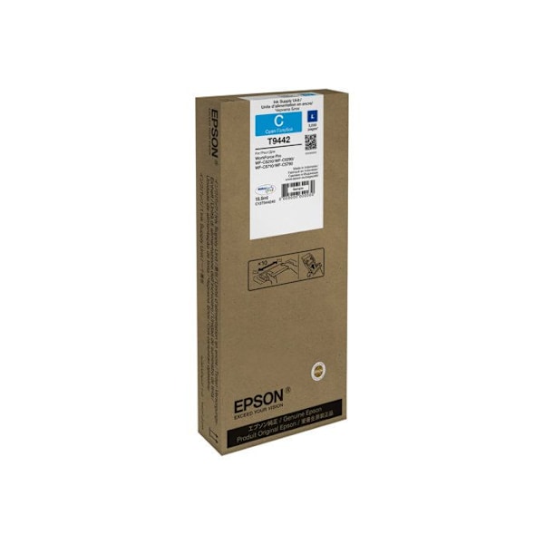 EPSON Original blækpatron T9442 - 19,9 ml - Cyan
