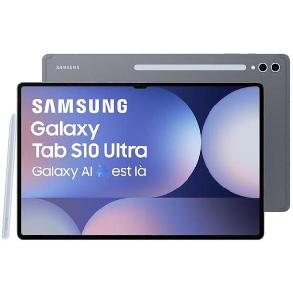 Tablet - Samsung - Galaxy Tab S10 Ultra - 1 To - 14.6" AMOLED - Android 14 Grå