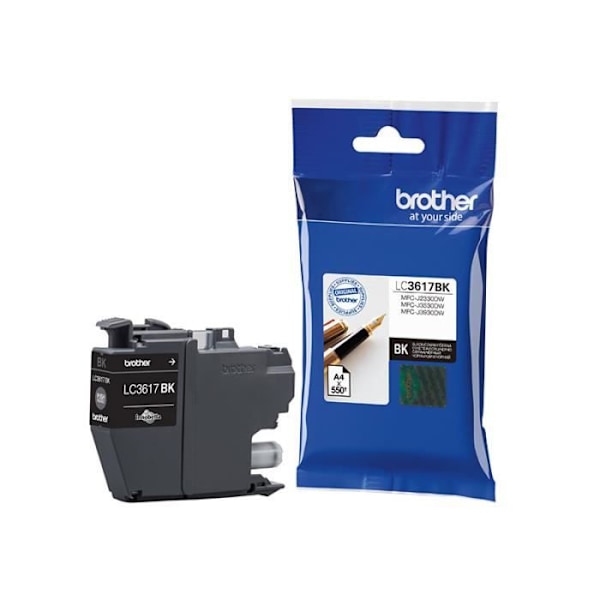 Brother LC3617 sort blækpatron - Til J2730DW/3530DW/3930DW - Op til 550 sider