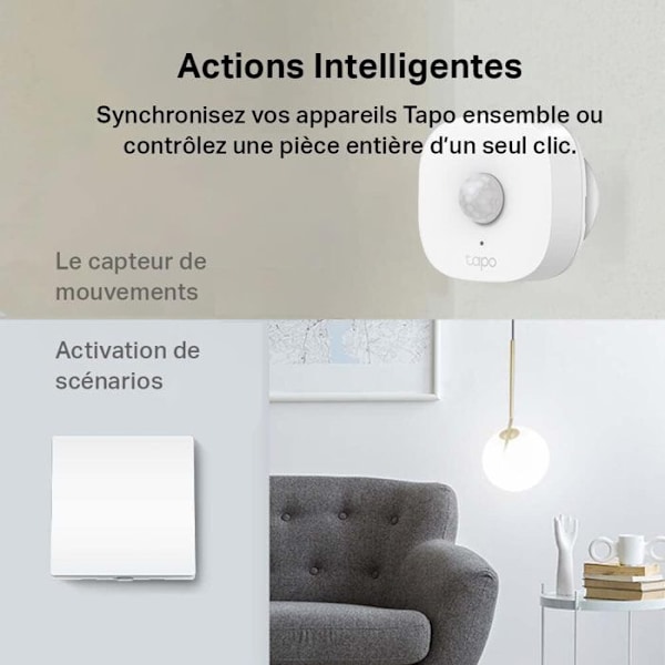Trådløs 2-gangs 1-vejs smart kontakt - Tapo S220 - Alexa og Google Home - INGEN neutral ledning nødvendig - Tapo Hub kræves