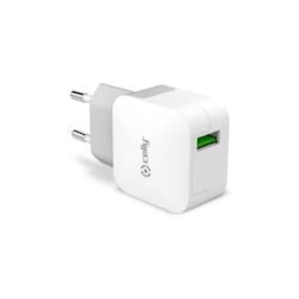 Strömförsörjning - Celly - TCUSBTURBO - 2400 mA - 1 USB 2.0-port - Vit Vit