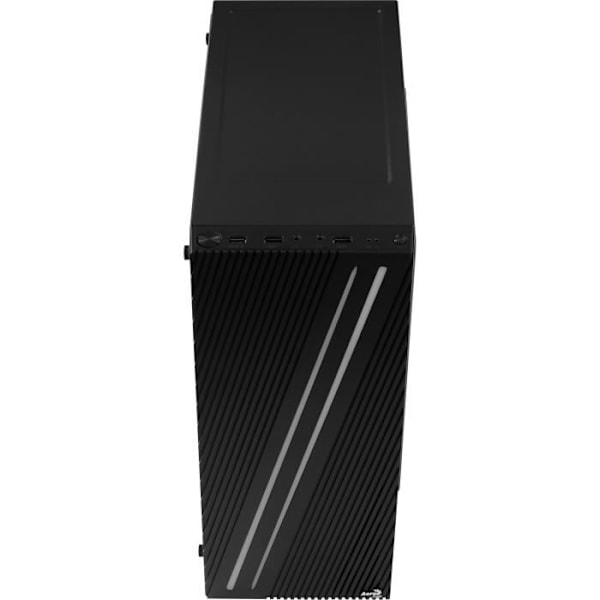 Aerocool STREAK - ATX RGB pc-etui - sidepanel - 80 mm blæser