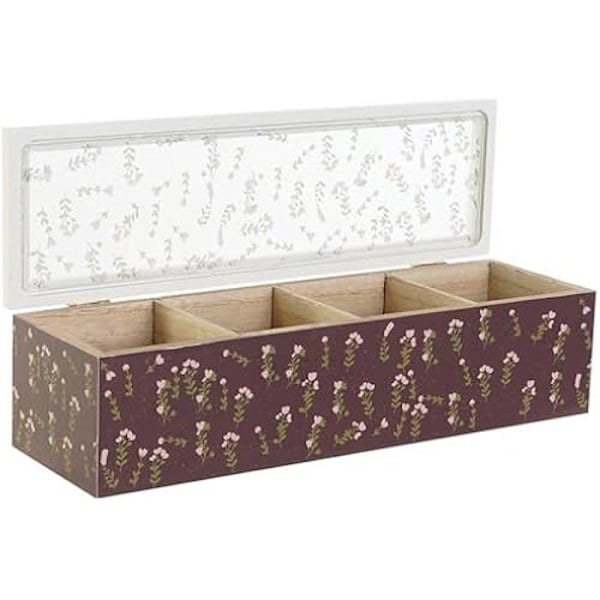 Infusionsboks - VARE - Liberty dekoreret - 30x9x8 cm - 4 modeller tilgængelige