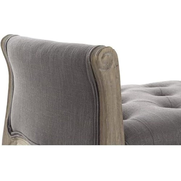 Förvaringskista - DKD HEMINNREDNING - Linnegrå - Gummiträ - 71 x 48 x 60 cm - Modern design Grå