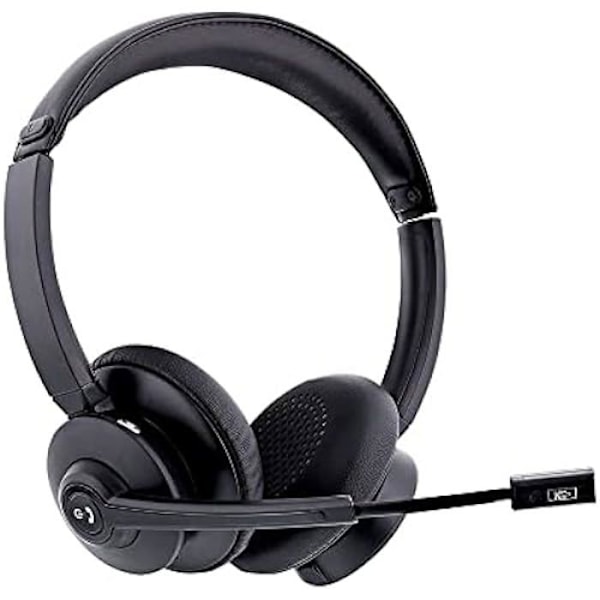 Professionelt Bluetooth-headset T'NB ACTIV 1000X med opladningsbase - Sort