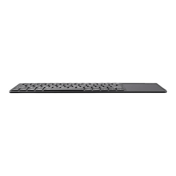 Langaton näppäimistö MODECOM MC-TPK1 kosketusalustalla 2.4 GHz - Musta