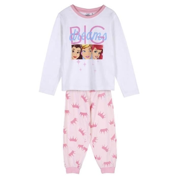 Babypigers lange pyjamas Cerda Princess - hvid - 2 år Vit 2 år