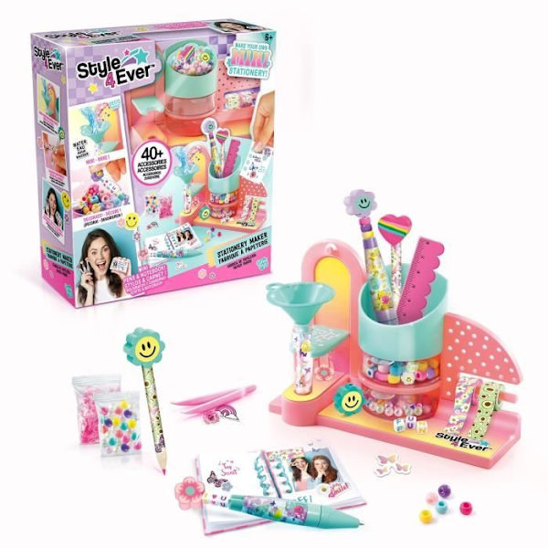 Canal Toys - STYLE 4 EVER - Mini kirjoitusvälineiden tehtävä: mini kynät, lyijykynät ja vihkot - OFG 323