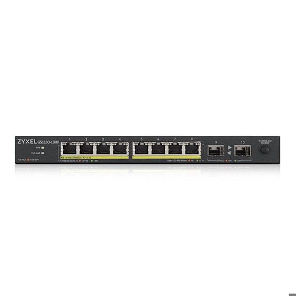 Switch ZyXEL GS1100-10HP-EU0102F Sort