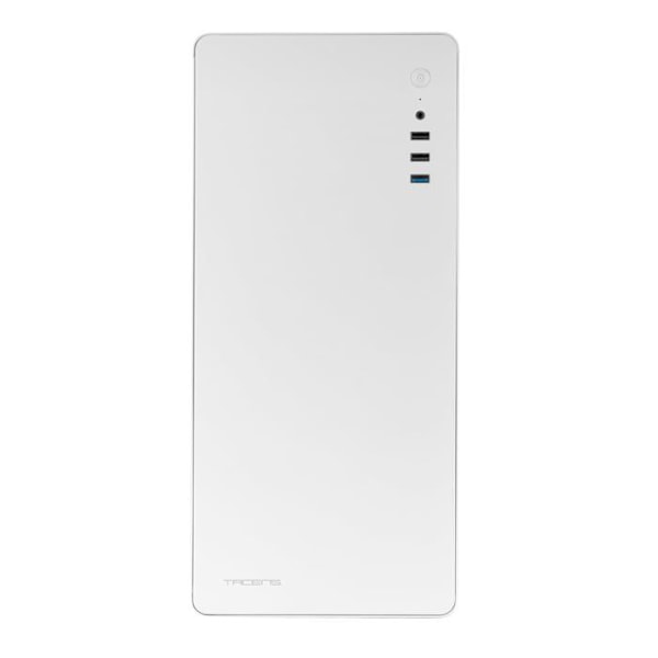 Tacens ENSIS, ATX PC-kotelo, Täysmetallinen muotoilu, Erittäin kestävä rakenne, Puolitorni erittäin hiljaisella 120 mm FDB-tuulettimella,