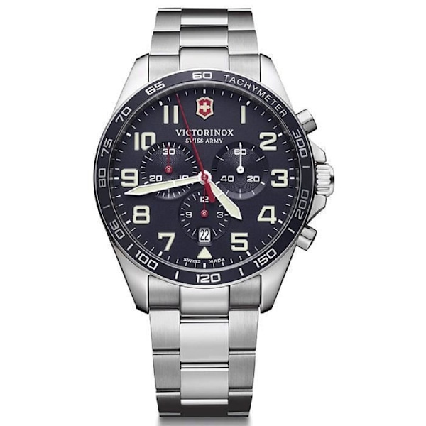 Victorinox Field Watch Analog Quartz Watch herr med band i rostfritt stål V241857 7513