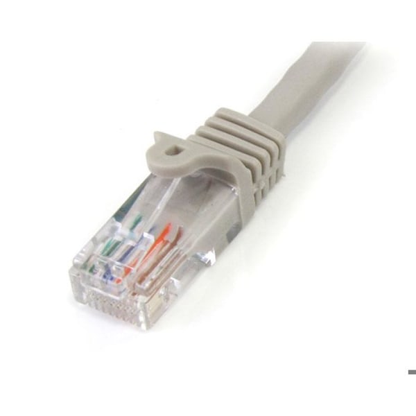 STARTECH UTP Cat5e tilslutningskabel med RJ45 - Grå - 15 m