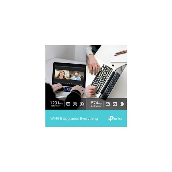 USB-adapter - TPLINK - AX1800 - WiFi 6 - WPA3 - Miniature design