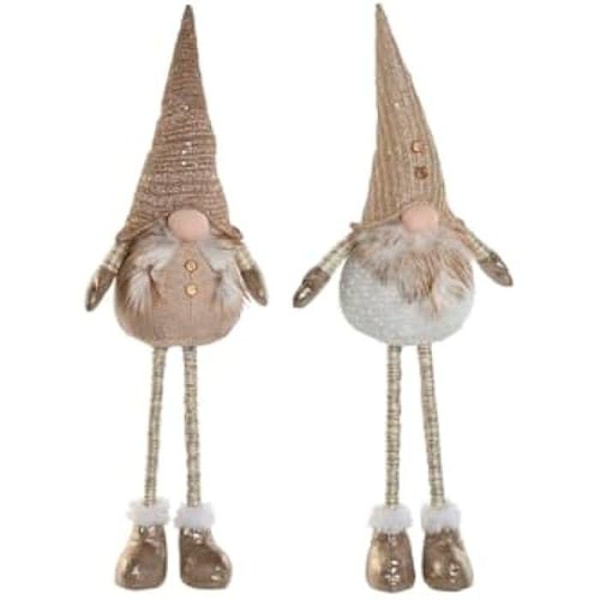 Julepynt - HOME ESPRIT - GNOME - Flerfarvet - 30 x 20 x 58 cm - 2 enheder mångfärgad