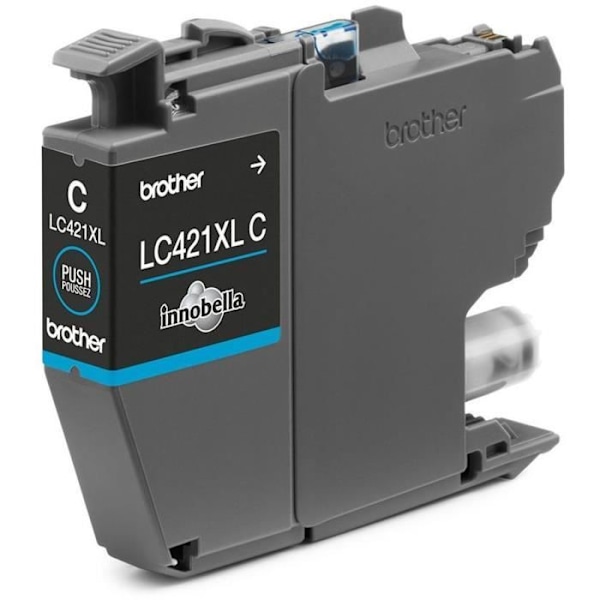 LC421XLC -mustepatruuna - BROTHER - 500 sivun riittoisa syaani - DCP -J1050DW