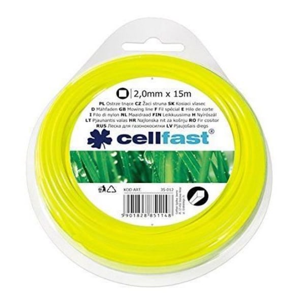 Cellfast 35012 Neliöleikkuun lanko 2 mm Pituus 15 m…