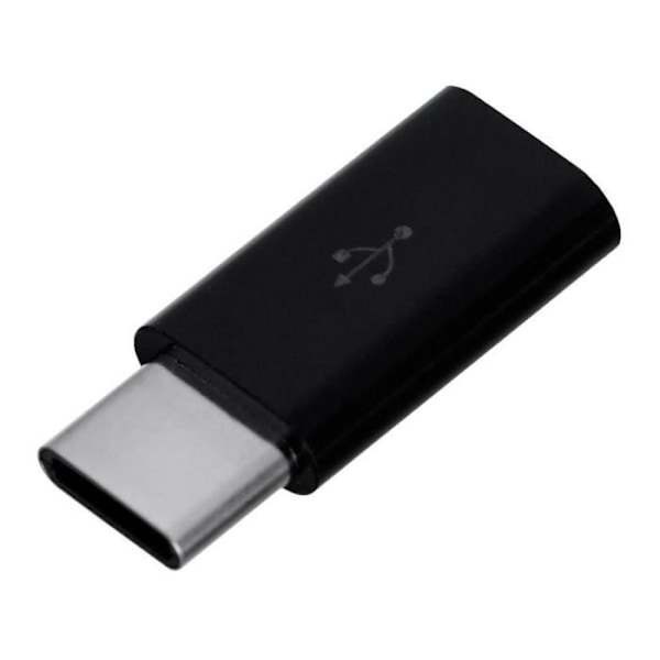 Adaptori AK-31/B (Micro USB N - USB 3.1 tyyppi C M Musta)