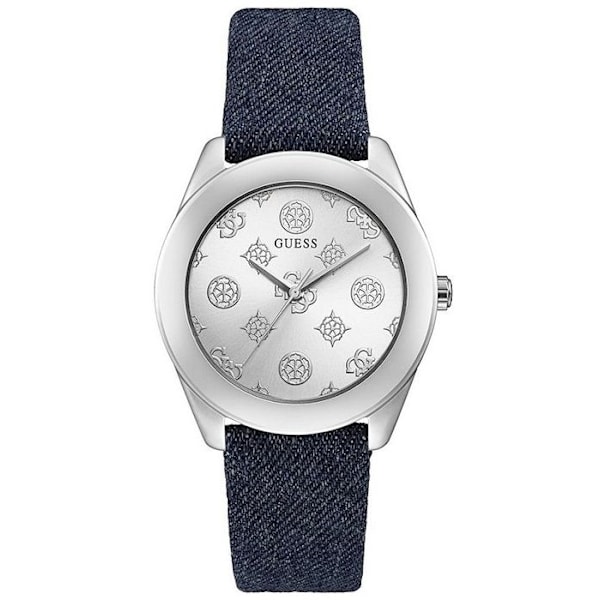 Ur - Guess - Peony G GW0228L1 - Blåt læder - Kvarts - Sølv Blå, Silver