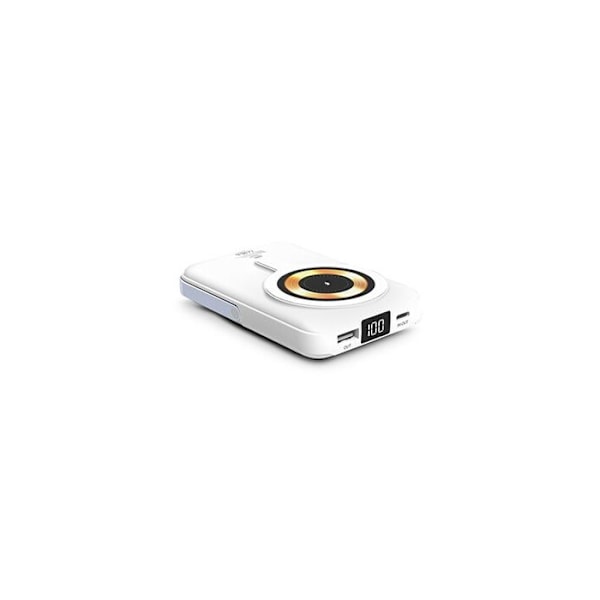Externt batteri Urban Factory MAGNETISKT EXTERNT BATTERI 10 000MAH VIT