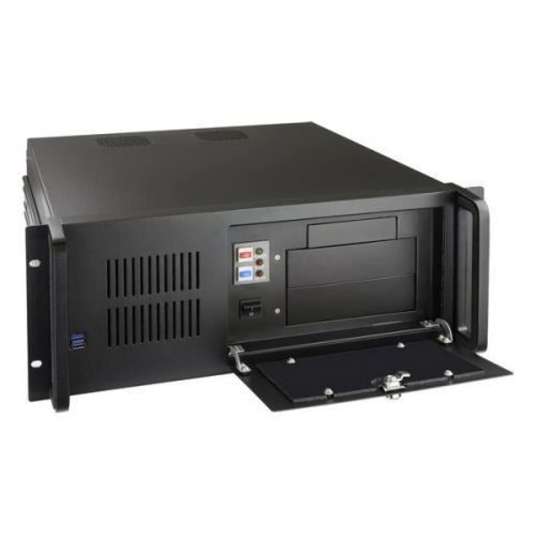 ATX-kotelo TooQ RACK-406N-USB3 19" 4U musta
