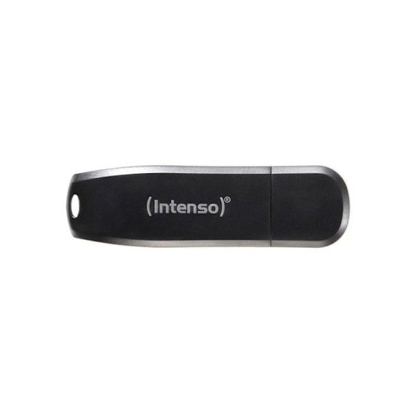 256 Gt Intenso Speed Line 3.0 USB-muistitikku, musta - läpipainopakkaus musta