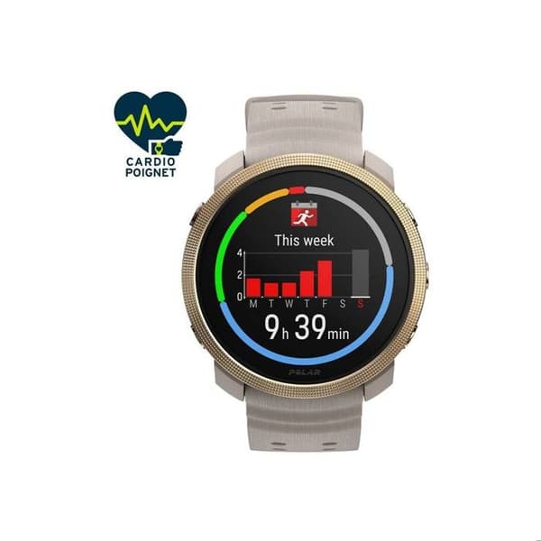Polar Vantage M3 Grège - Monogrammi multisporttikello Greige Sand