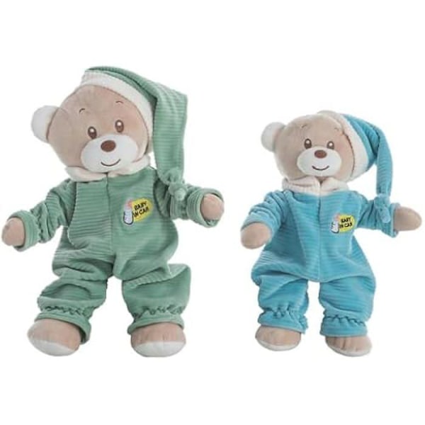 Plyslegetøj - CREACIONES LLOPIS - Pyjamasbjørn - Flerfarvet - 32 cm - Til børn Flerfärgad