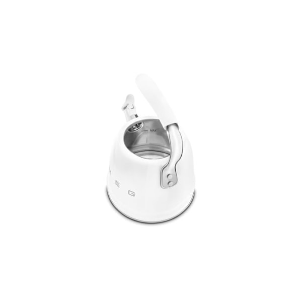 Smeg visselpipböiler 2.3l vit - WKF01WH rostfritt stål