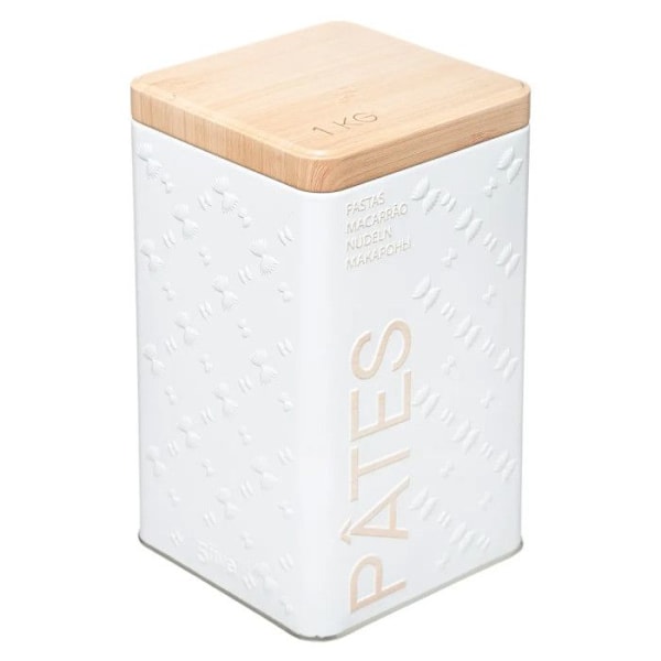 Pastaæske "Scandi" 18cm Hvid Vit