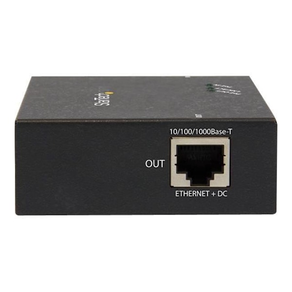 STARTECH 1-porttinen Gigabit PoE+ -toistin Power over Ethernet Extender - 100 m - Verkko (RJ-45)