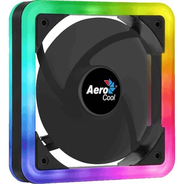 AEROCOOL EDGE 14 ARGB - Fodral Fläkt - 14cm A- RGB Svart