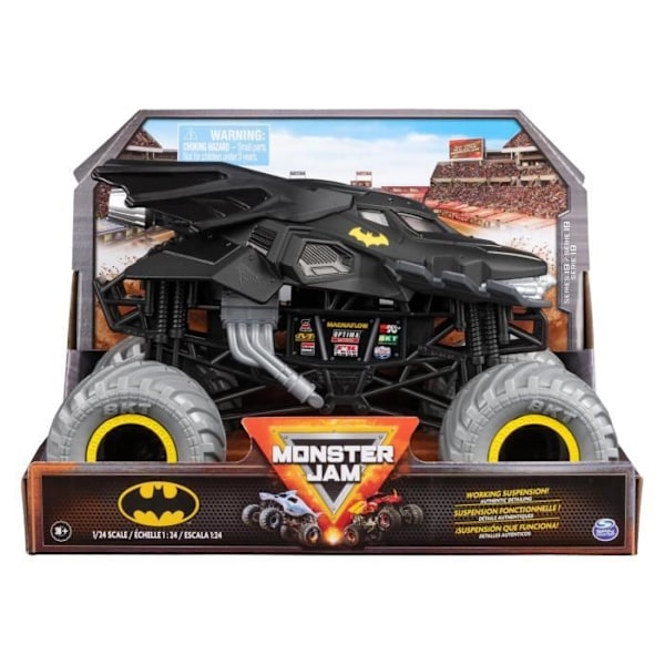 SPIN MASTER KØRETØJ BATMAN DIE CAST 1:24 Monster Jam