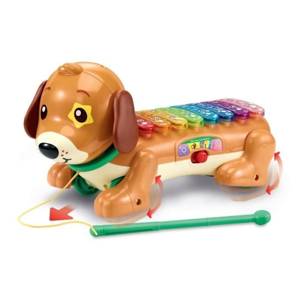 VTECH ELTON, MIN RULLANDE XYLOFON Flerfärgad