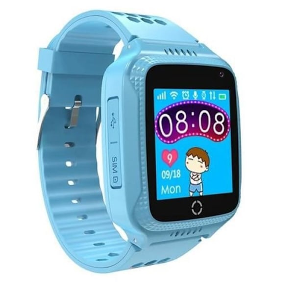 Lapsille suunniteltu älykello - Celly - KIDSWATCH - Väri Sininen - 1,44" - Unisex Sininen