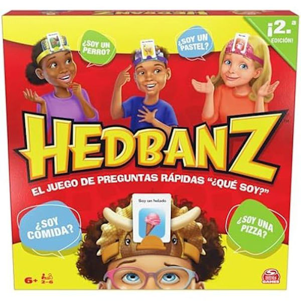 Spin Master Games Barnspel Hedbanz Core Refresh ESP Monivärinen