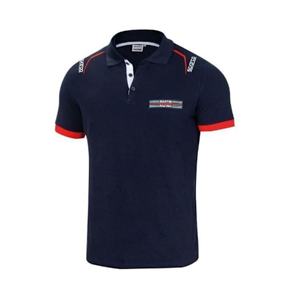 Sparco Polo - Martini Racing - Unisex marinblå M