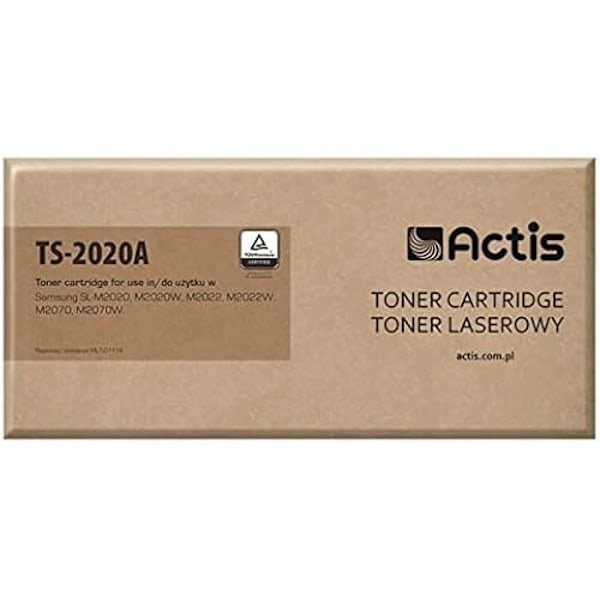 Toner ACTIS til Samsung printer - Sort - Laser - 1000 sider
