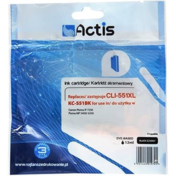 Actis-KC - 551BK 551BK CLI-Suihkupatruuna