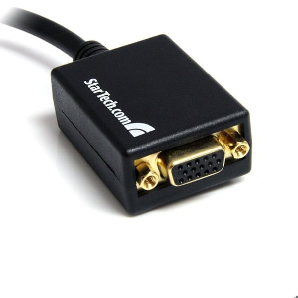 Videoadapteri - StarTech - MDP2VGA2 - DisplayPortista VGA:han - Resoluutio 1920x1200 - Musta