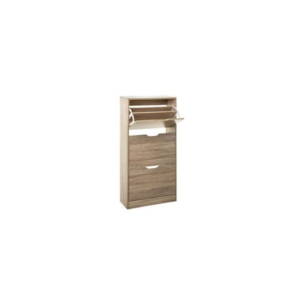 Skoletøj med 3 skuffer - L. 60 x D. 24 x H. 115 cm - Beige Beige