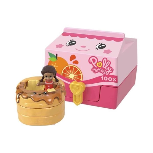 Polly Pocket–Multifacettes-Sæt- biler og mini-figurer - JCR44 tilfældig model - fra 4 år