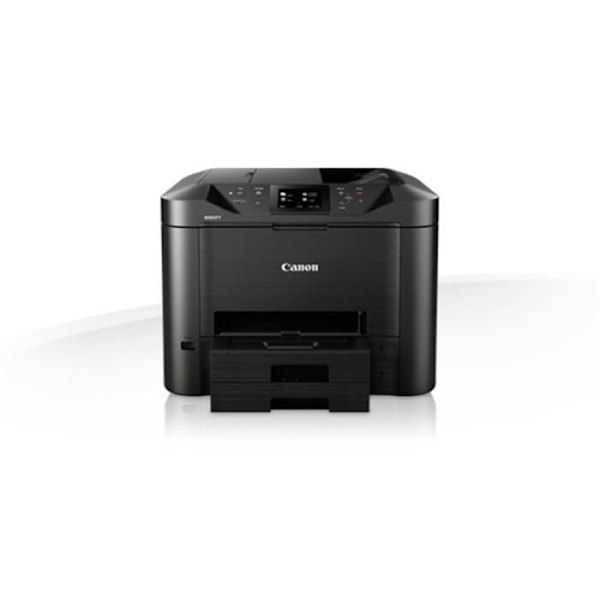 Canon Maxify MB5450 Inkjet multifunktionsprinter, 24 ipm i hvid og sort, 15,5 ipm i farve, 600 x 1200 dpi Sort