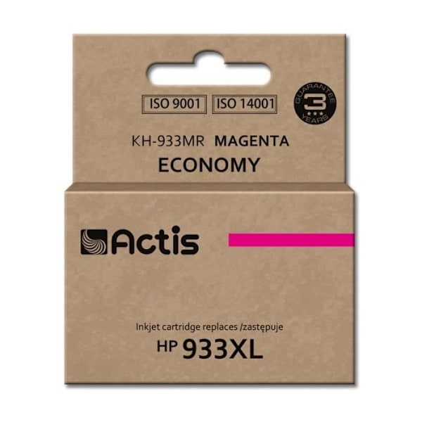 Actis KH-933MR blækpatron Kompatibel Magenta 1 stk.