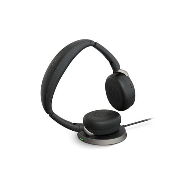 Jabra Evolve2 65 Flex MS Stereo - Kuulokkeet - on-ear - Bluetooth - langaton - aktiivinen melunvaimennus - USB-A -